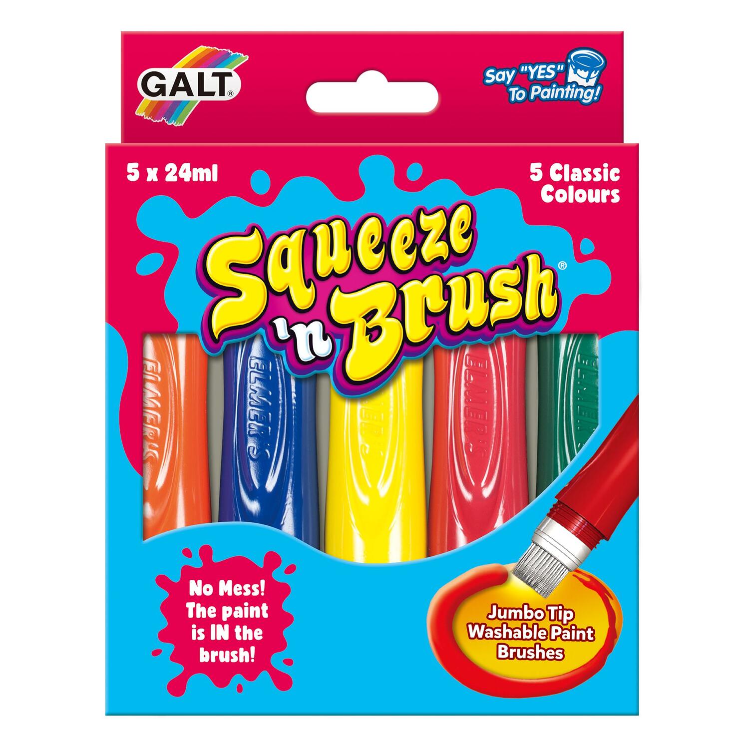 Squeeze\'n Brush - 5 culori