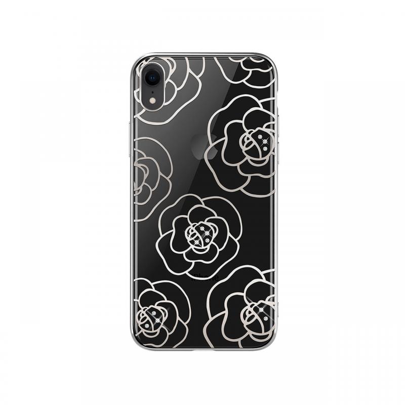 Carcasa iPhone XR Devia Camellia Silver