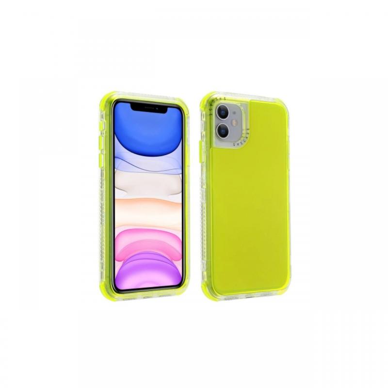 Husa iPhone 12 / 12 Pro Lemontti Dreamland 3 in 1 Yellow