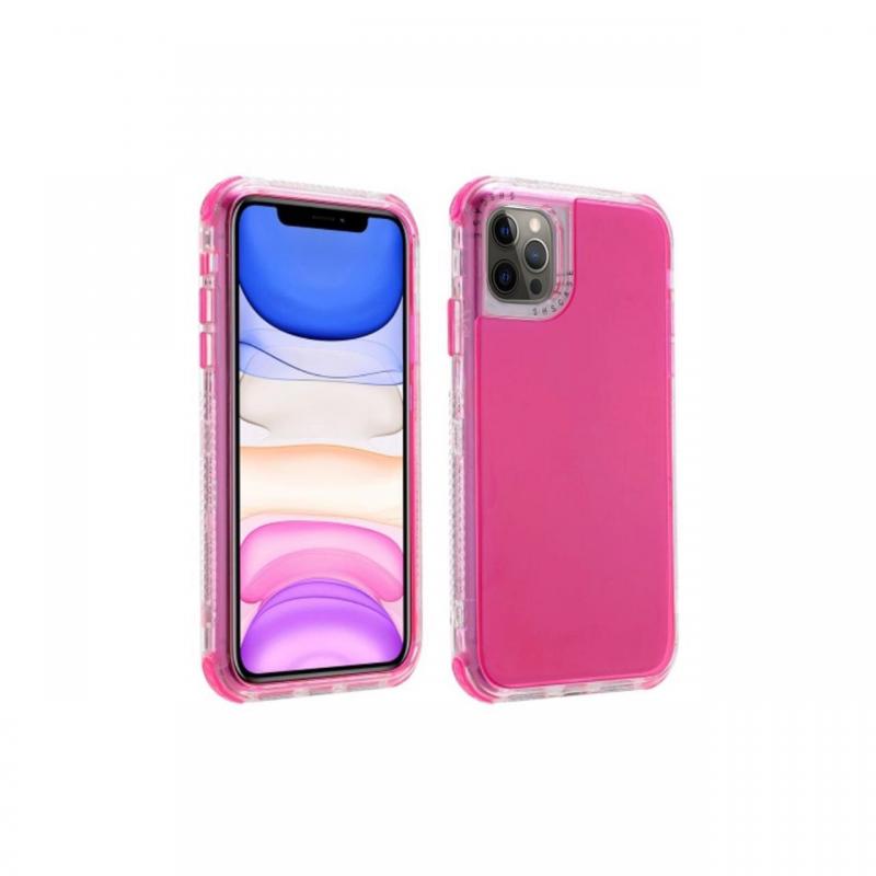 Husa iPhone 12 / 12 Pro Lemontti Dreamland 3 in 1 Pink