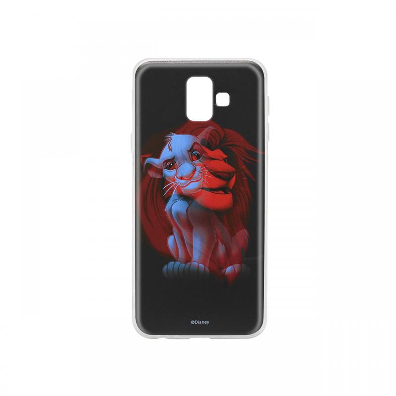 Husa Samsung Galaxy J6 Plus Disney Silicon Simba and Friends 001 Black