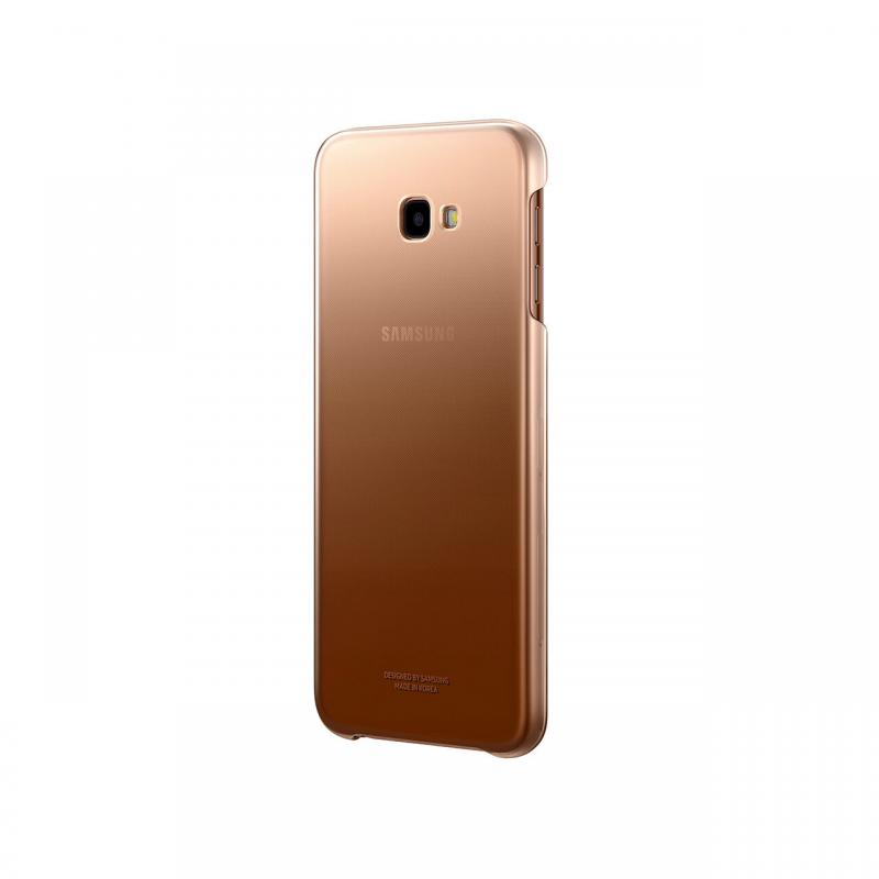 Carcasa Originala Samsung Galaxy J4 Plus Gradation Cover Gold