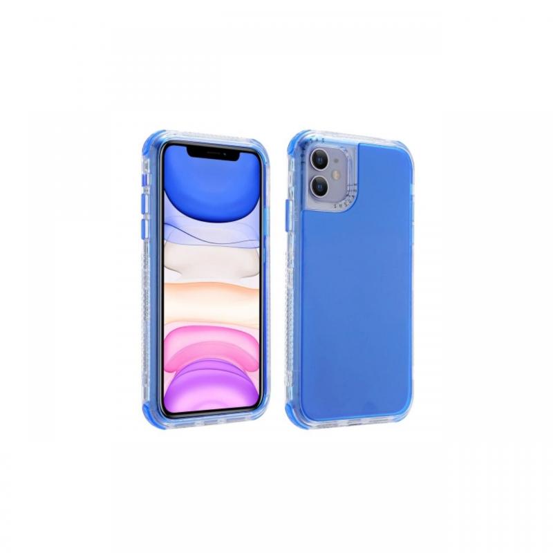 Husa iPhone 12 Mini Lemontti Dreamland 3 in 1 Blue