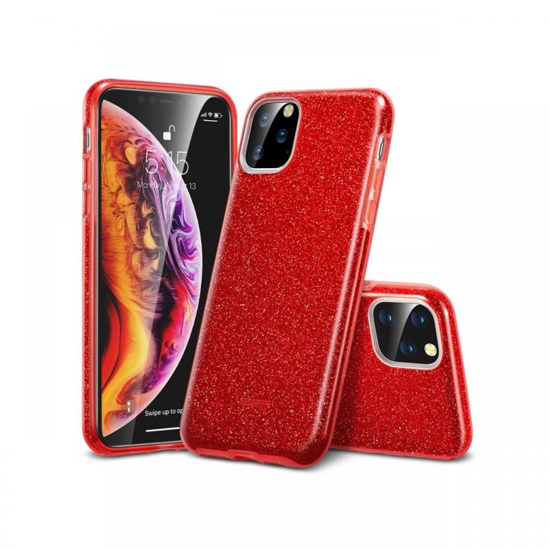 Husa iPhone 11 Pro Esr Makeup Serie Bling Glitter Red