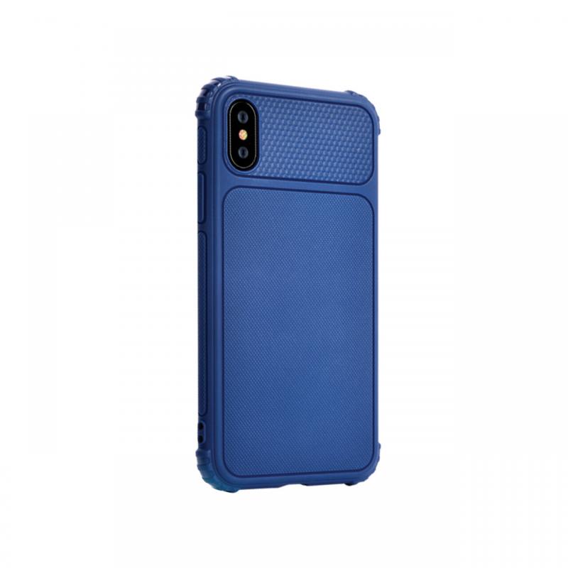 Husa iPhone XS Max Devia Guider Series Dark Blue