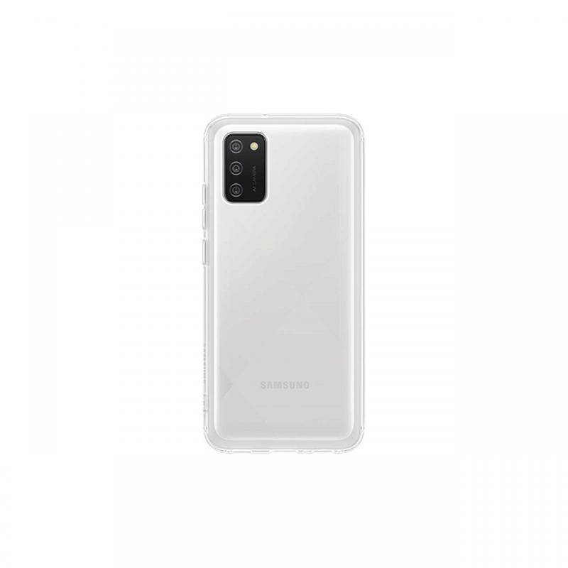 Husa Originala Samsung Galaxy A02s Soft Clear Cover Transparent