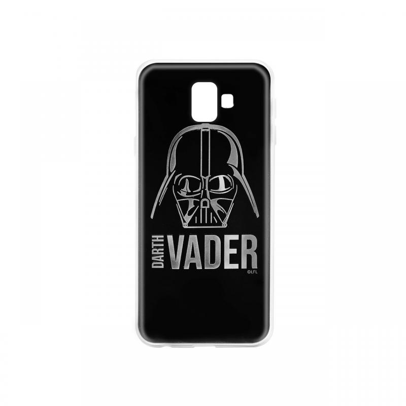 Husa Samsung Galaxy J6 Plus Star Wars Silicon Luxury Darth Vader 010 Silver