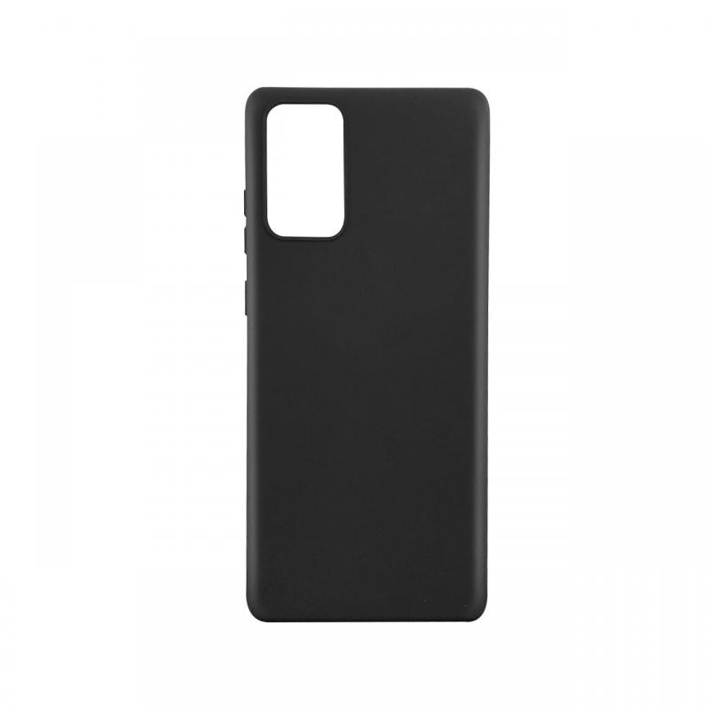 Husa Samsung Galaxy Note 20 Lemontti Silicon Silky Negru