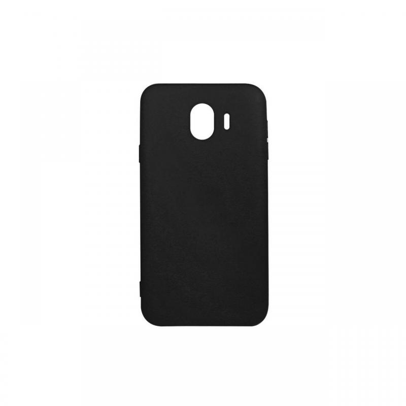 Husa Samsung Galaxy J4 (2018) Lemontti Silicon Silky Negru