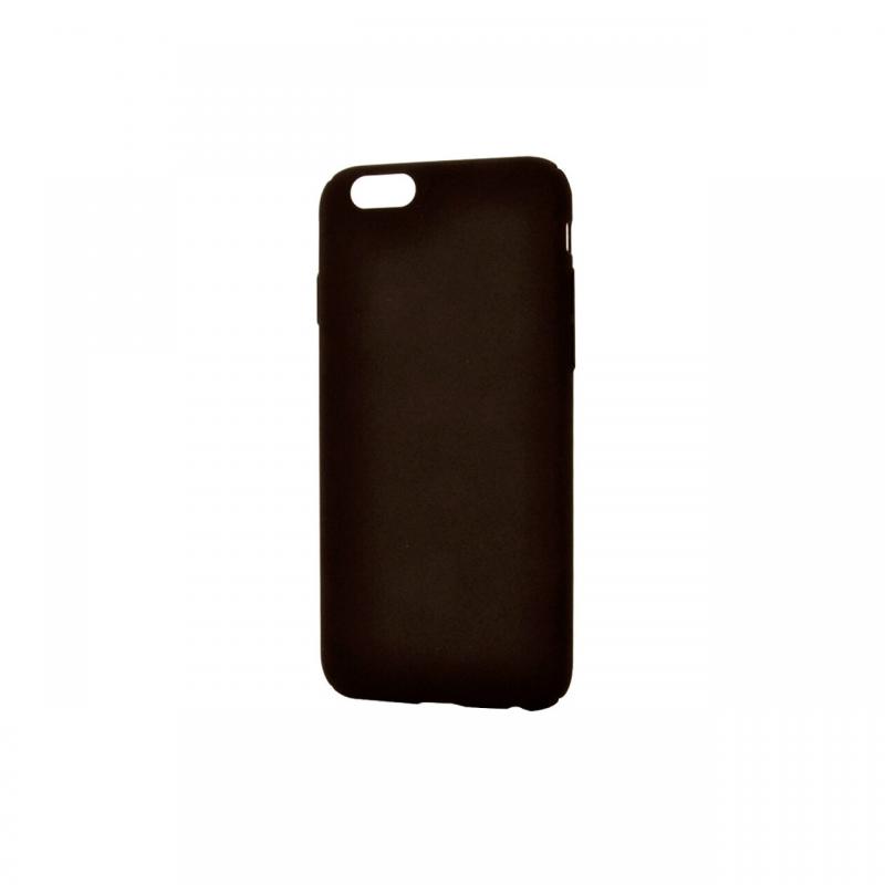 Carcasa iPhone 6/6S Lemontti Hard Rubber Slim Negru