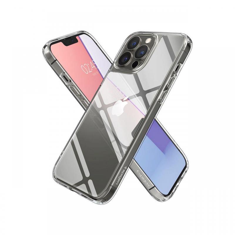 Husa iPhone 13 Pro Spigen Quartz Hybrid Crystal Clear