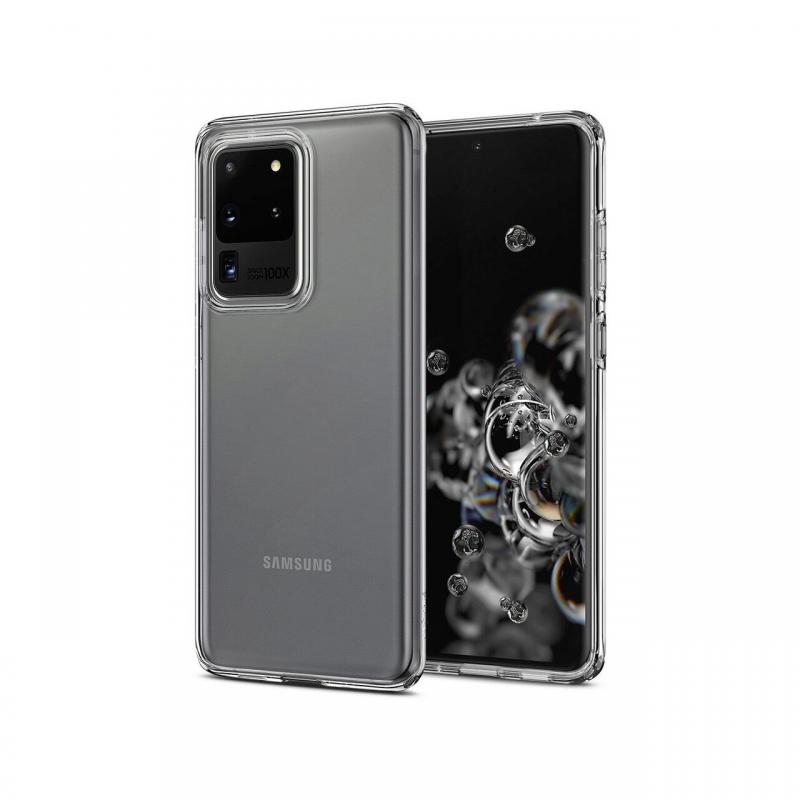 Husa Samsung Galaxy S20 Ultra Spigen Crystal Flex Crystal Clear