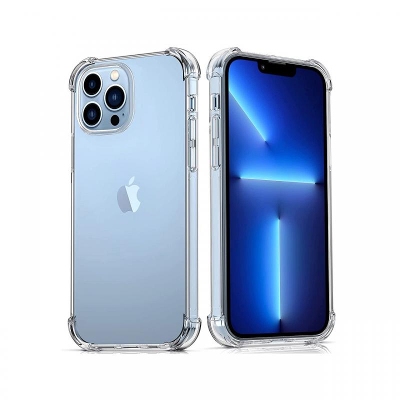 Husa iPhone 13 Pro Max Lemontti Kick Transparent