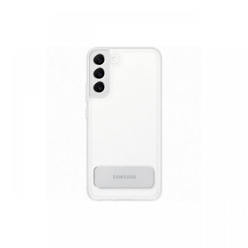 Husa Originala Samsung Galaxy S22 Plus Clear Standing Cover Transparent