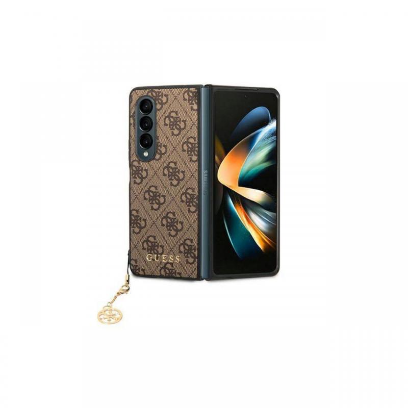 Husa Samsung Galaxy Z Fold4 Guess 4G Charms Maro