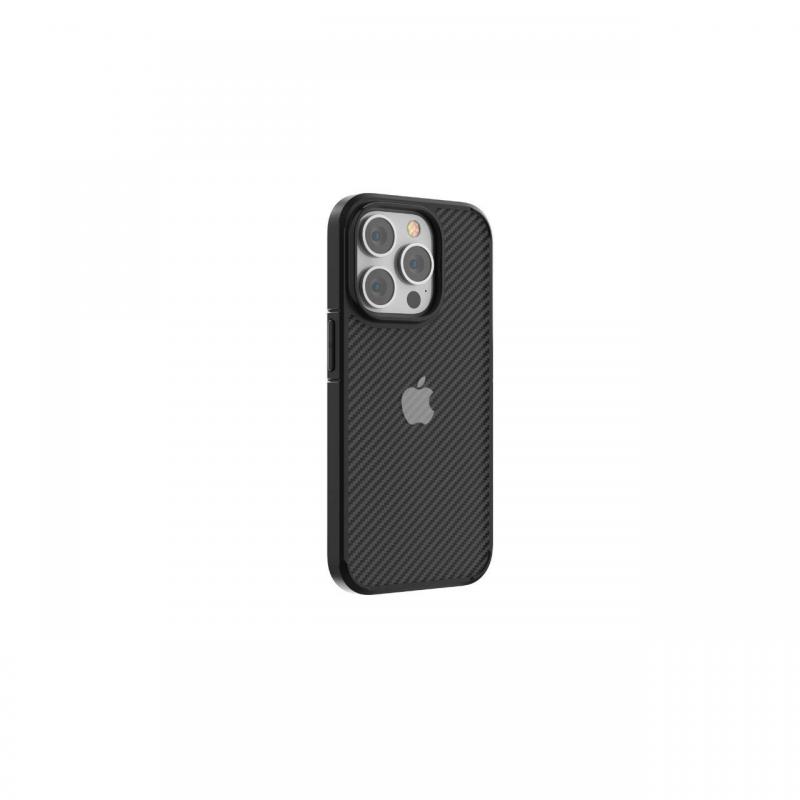 Husa iPhone 14 Pro Max Devia Guardian Series Shockproof Carbon Black