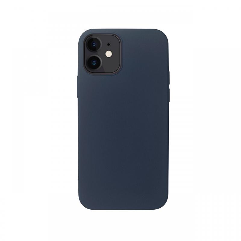 Husa iPhone 12 Mini Just Must Silicon Candy Navy