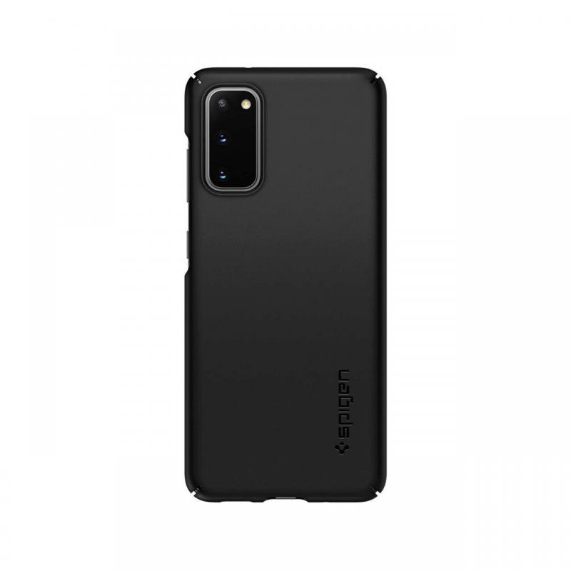 Husa Samsung Galaxy S20 Spigen Thin Fit Black