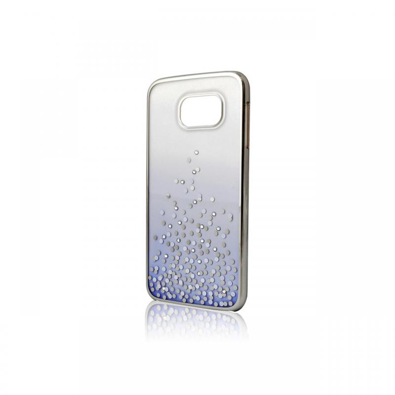 Carcasa Samsung Galaxy S6 G920 Comma Unique Polka Silver (Cristale Swarovski®, electroplacat)