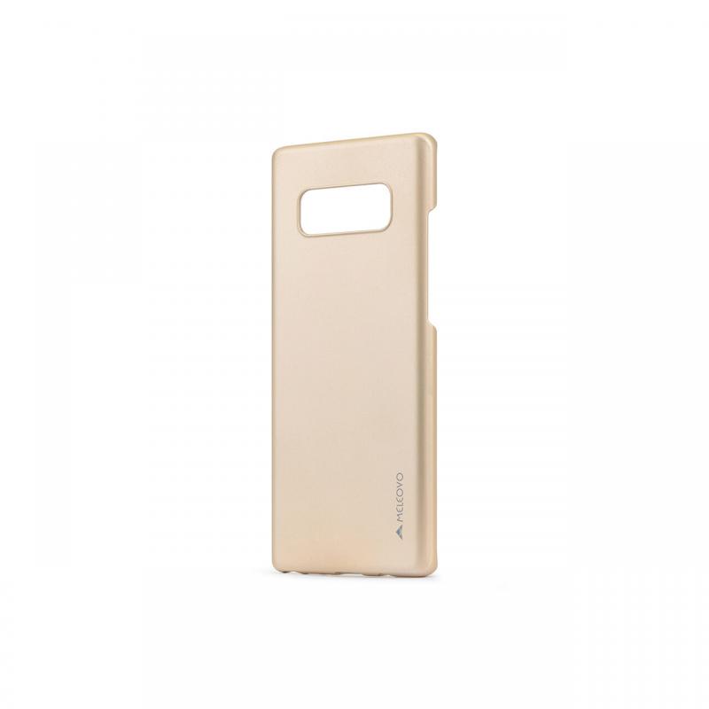 Carcasa Samsung Galaxy Note 8 Meleovo Metallic Slim Gold (culoare metalizata fina)