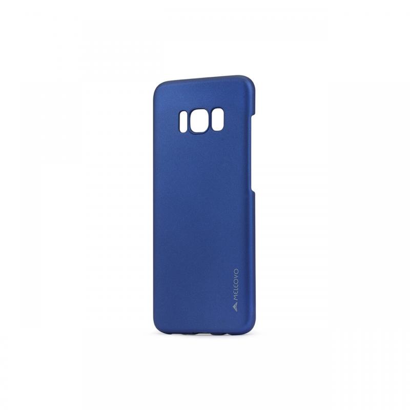 Carcasa Samsung Galaxy S8 G950 Meleovo Metallic Slim Blue (culoare metalizata fina)