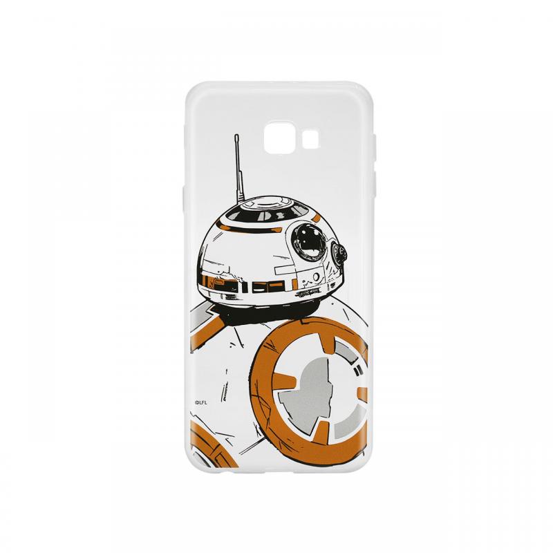 Husa Samsung Galaxy J4 Plus Star Wars Silicon BB-8 009 Clear