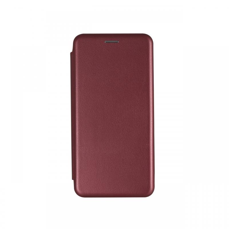 Husa Samsung Galaxy A21s Lemontti Book Elegant Wine