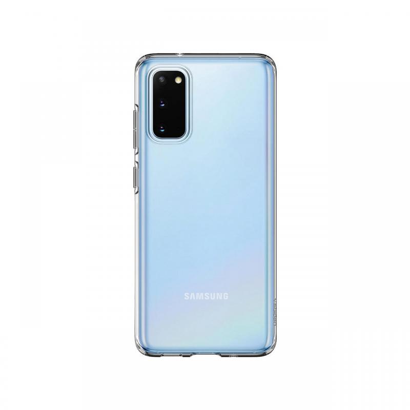 Husa Samsung Galaxy S20 Spigen Liquid Crystal Crystal Clear