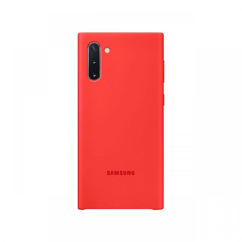 Husa Originala Samsung Galaxy Note 10 Silicone Cover Red