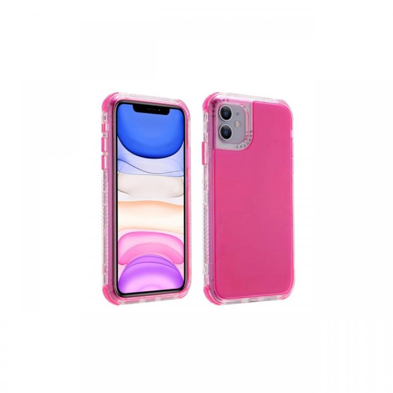 Husa iPhone 12 Mini Lemontti Dreamland 3 in 1 Pink