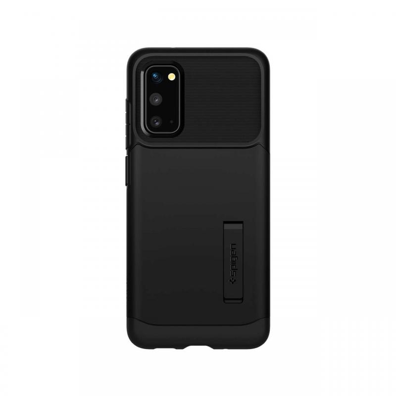 Husa Samsung Galaxy S20 Spigen Slim Armor Black