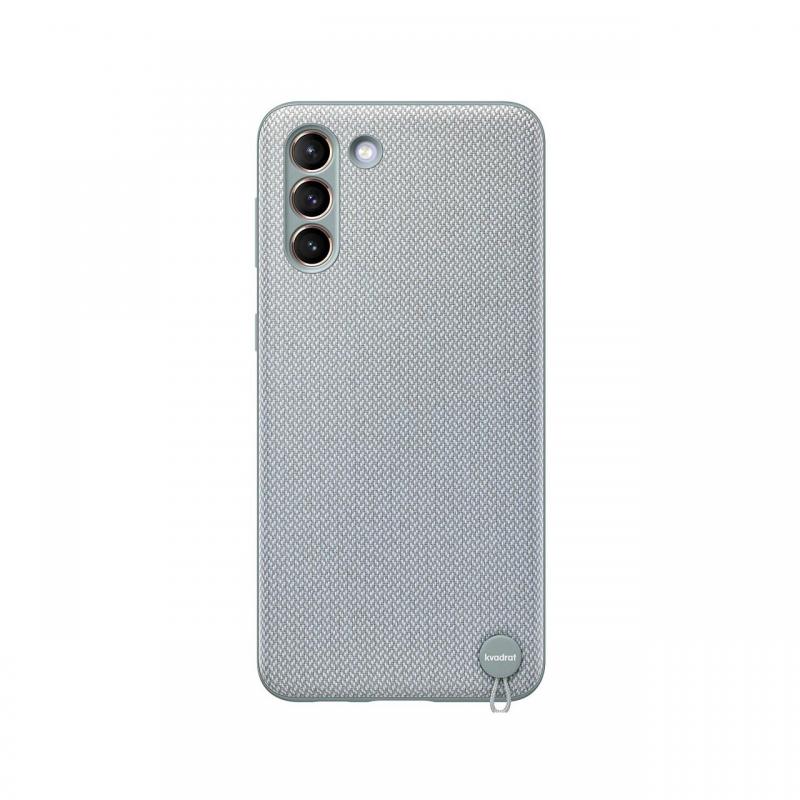 Husa Originala Samsung Galaxy S21 Plus Kvadrat Cover Mint Gray