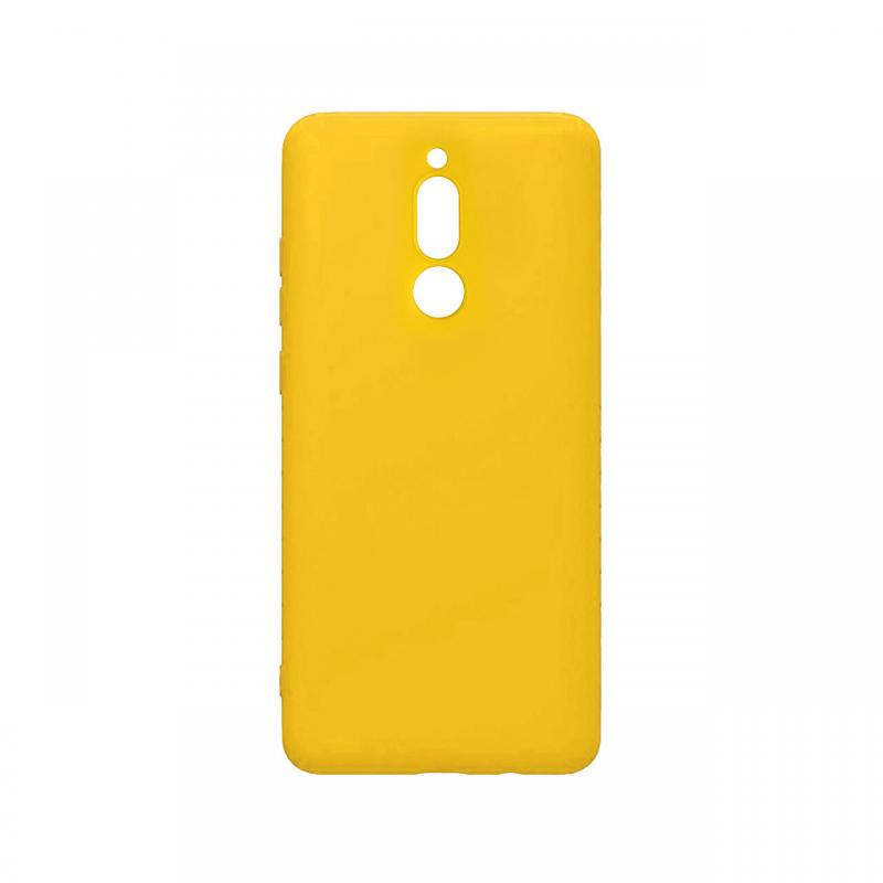 Husa Xiaomi Redmi 8 Lemontti Silicon Silky Galben