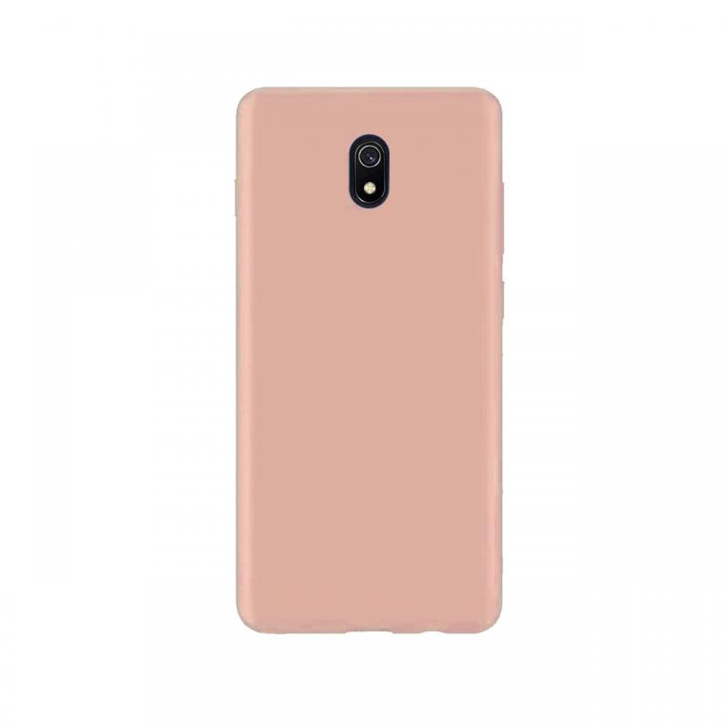 Husa Xiaomi Redmi 8A Lemontti Silicon Silky Roz