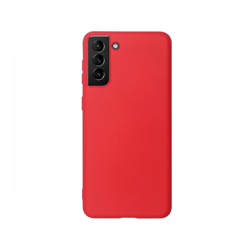 Husa Samsung Galaxy S21 Just Must Silicon Candy Red