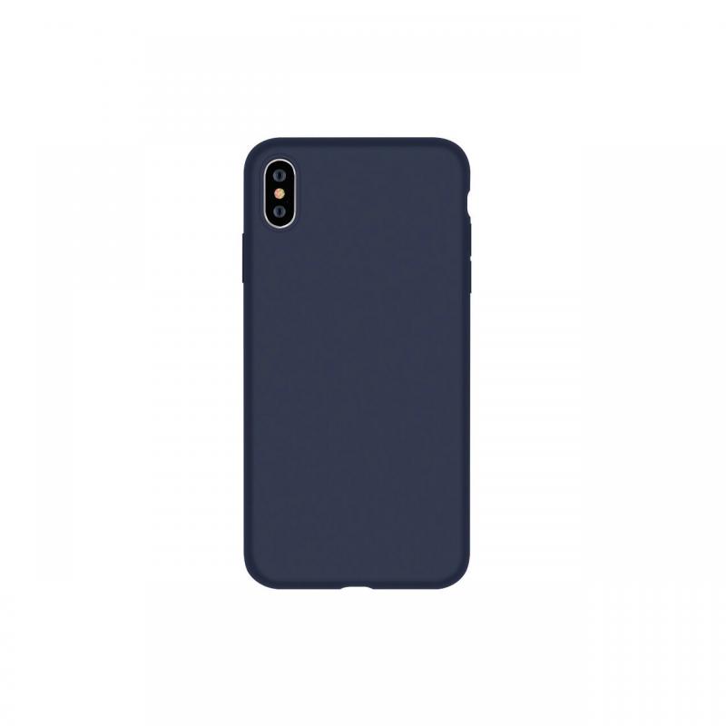 Husa iPhone XS Max Devia Silicon Nature Series Blue