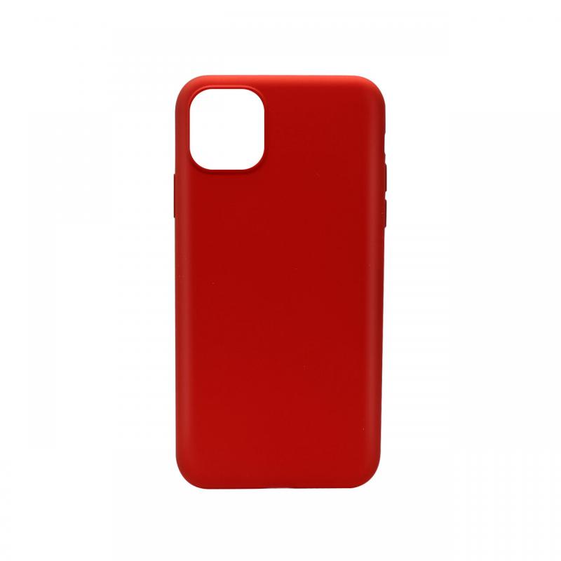 Husa iPhone 11 Pro Max Devia Silicon Nature Series Red