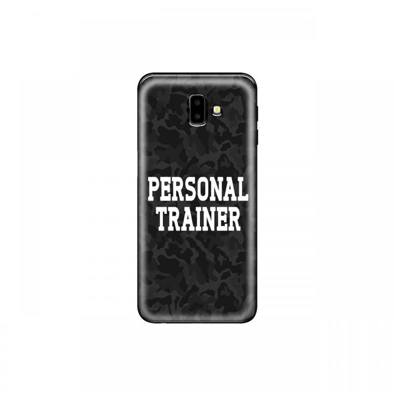 Husa Samsung Galaxy J6 Plus Lemontti Silicon Art Personal Trainer