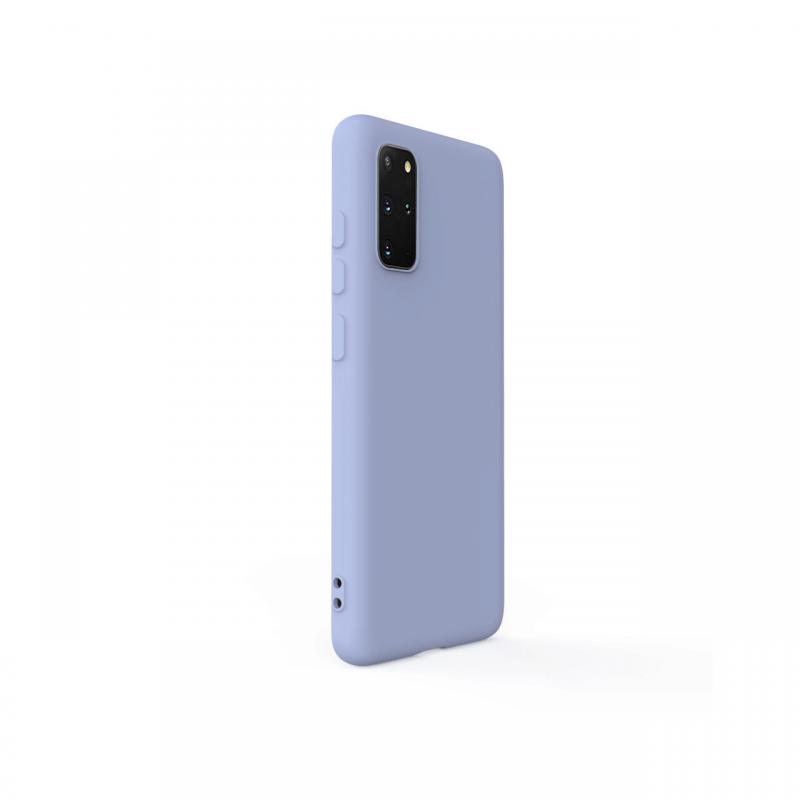 Husa Samsung Galaxy S20 Plus Lemontti Silicon Soft Slim Lavender Gray