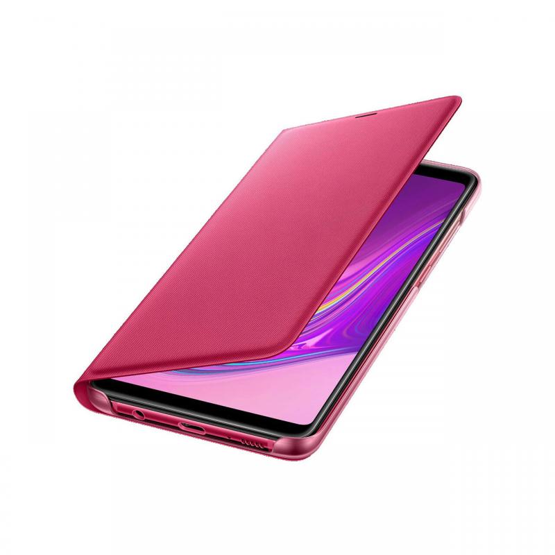 Husa Originala Samsung Galaxy A9 (2018) Book Wallet Cover Pink