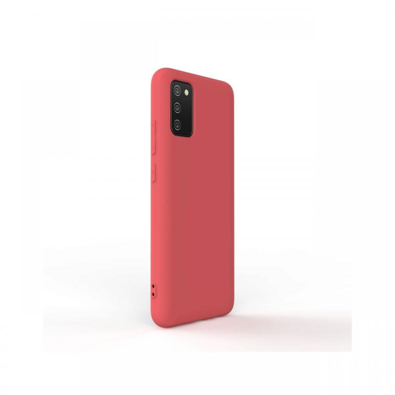 Husa Samsung Galaxy A02s Lemontti Silicon Soft Slim Santa Red