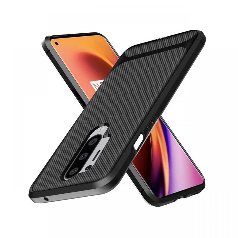 Husa OnePlus 8 Pro Enkay Carbon Fiber Black