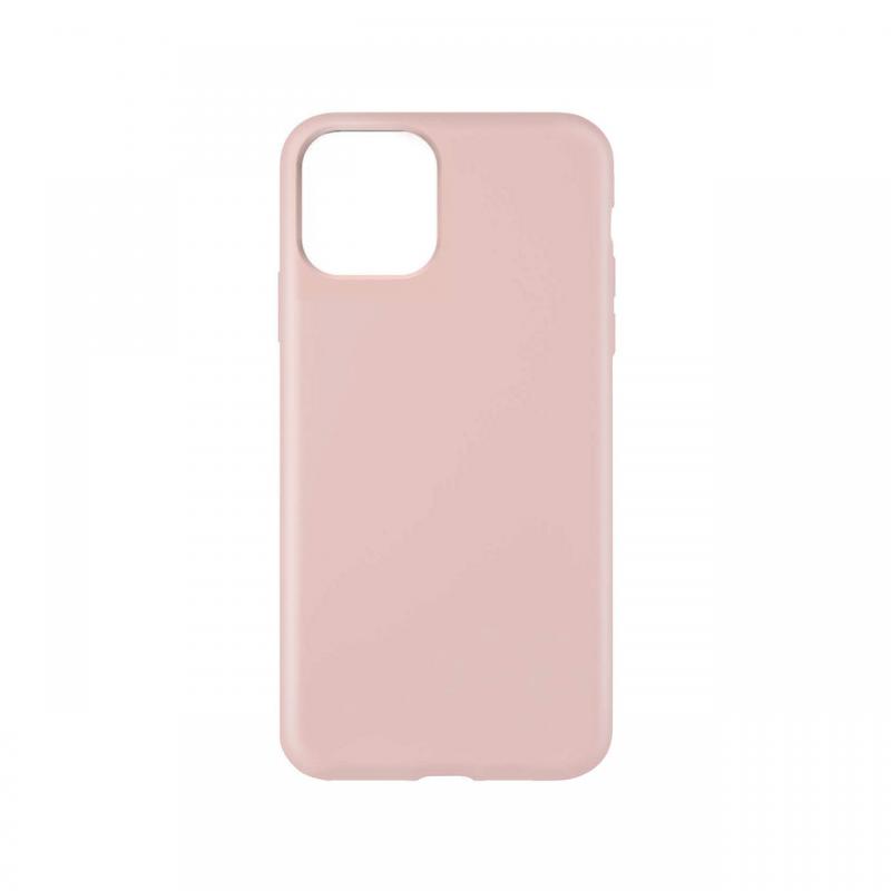 Husa iPhone 11 Pro Lemontti Liquid Silicon Pink Sand