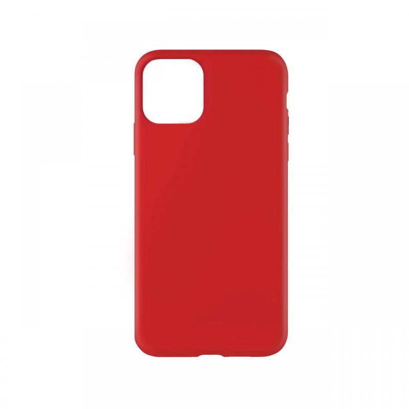 Husa iPhone 11 Pro Lemontti Liquid Silicon Red