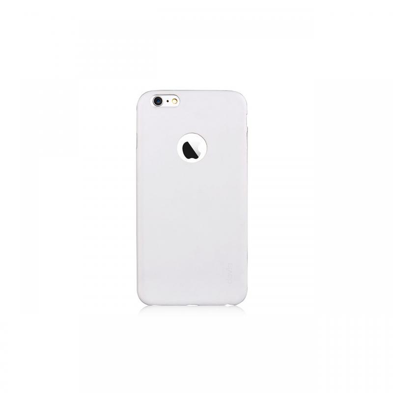 Carcasa iPhone 6/6S Devia Blade Pure White (flexibil)