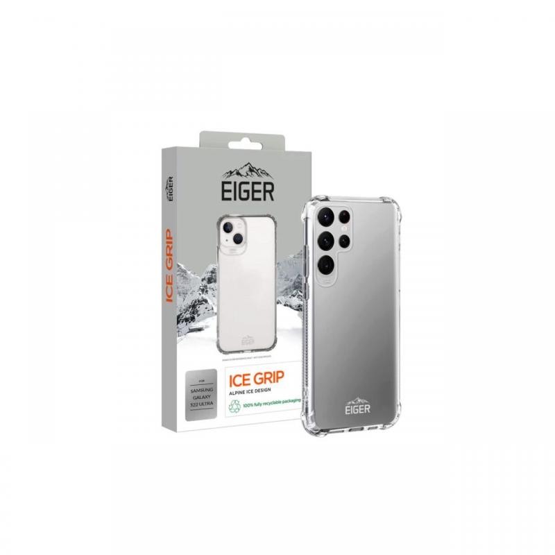 Husa Samsung Galaxy S22 Ultra Eiger Ice Grip Clear