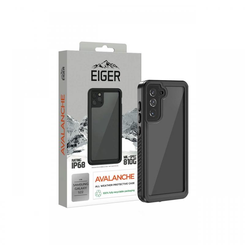 Husa Samsung Galaxy S22 Eiger Avalanche Black