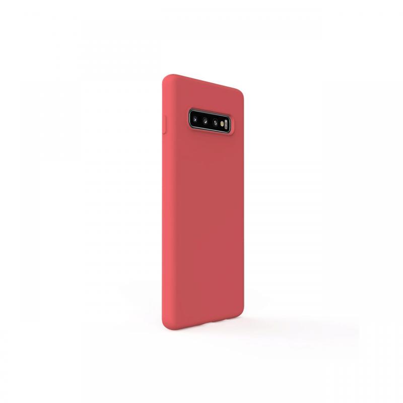 Husa Samsung Galaxy S10 G973 Lemontti Silicon Soft Slim Santa Red