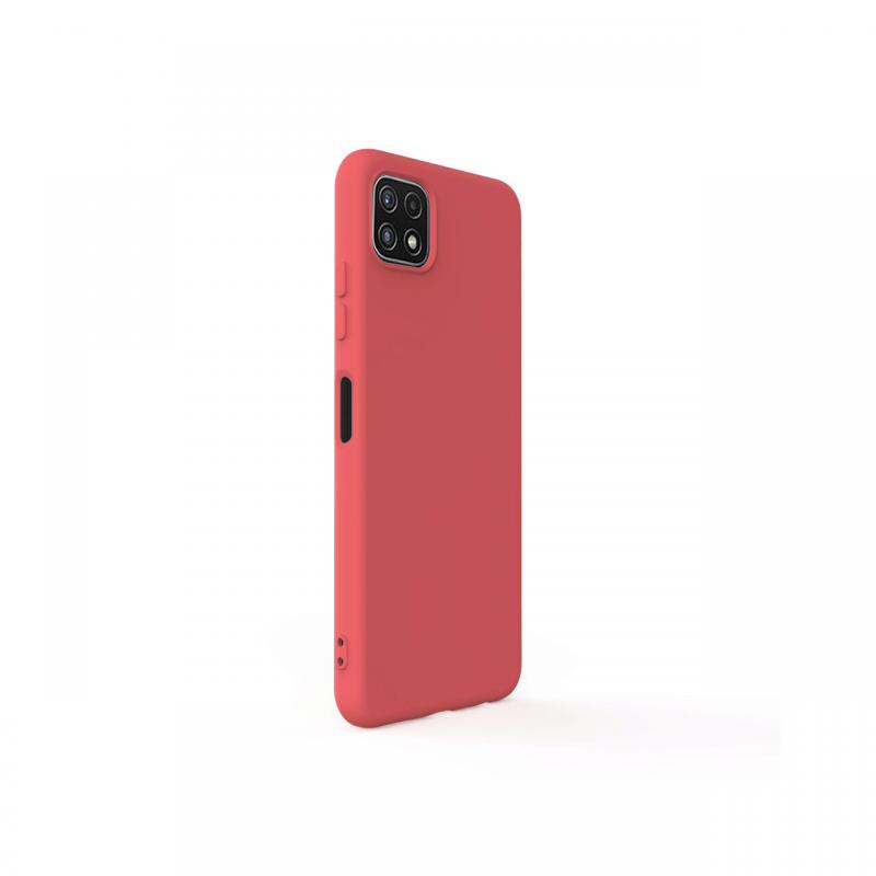 Husa Samsung Galaxy A22 5G Lemontti Silicon Soft Slim Santa Red