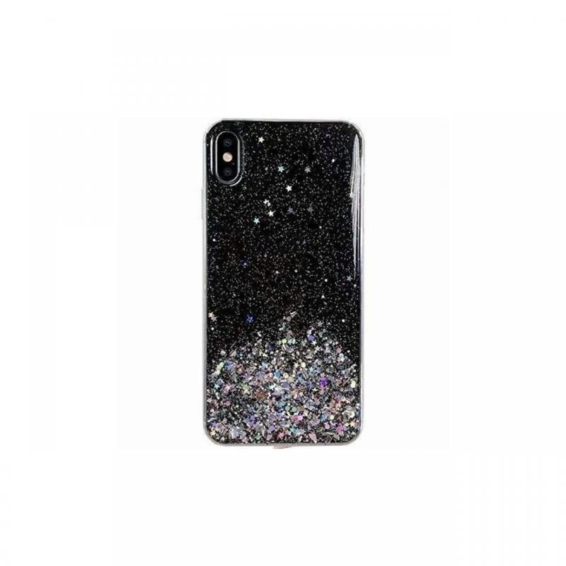 Husa Samsung Galaxy A02s Wozinsky Star Glitter Negru